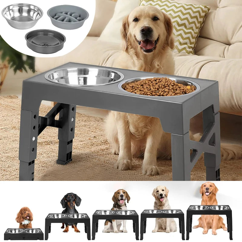 ¿Estás buscando la mejor opción para alimentar a tu perro de manera saludable y cómoda? Este comedero ajustable elevado es todo lo que necesitas para asegurar que tu mascota disfrute de sus comidas mientras cuidas de su salud y bienestar.