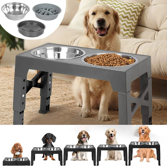 ¿Estás buscando la mejor opción para alimentar a tu perro de manera saludable y cómoda? Este comedero ajustable elevado es todo lo que necesitas para asegurar que tu mascota disfrute de sus comidas mientras cuidas de su salud y bienestar.