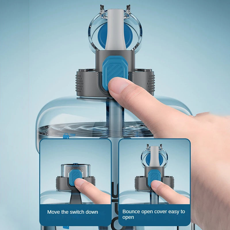 Ideal para senderismo, gimnasio y oficina. Libre de BPA