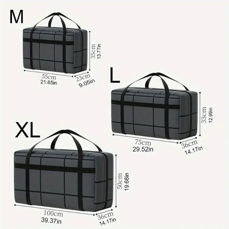 Maximiza tu Espacio con esta Bolsa de Almacenamiento Extragrande!  Guarda ropa, cobijas ,etc