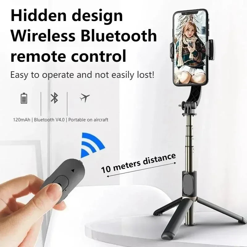 Graba como un Profesional con este estabilizador para smartphone. Olvídate de videos temblorosos y selfies incómodoas.