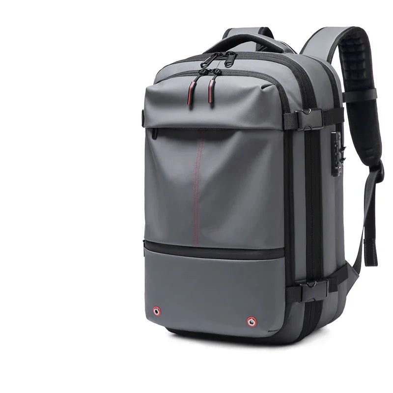 Maximiza el espacio y viaja sin preocupaciones con esta mochila de compresión al vacío!