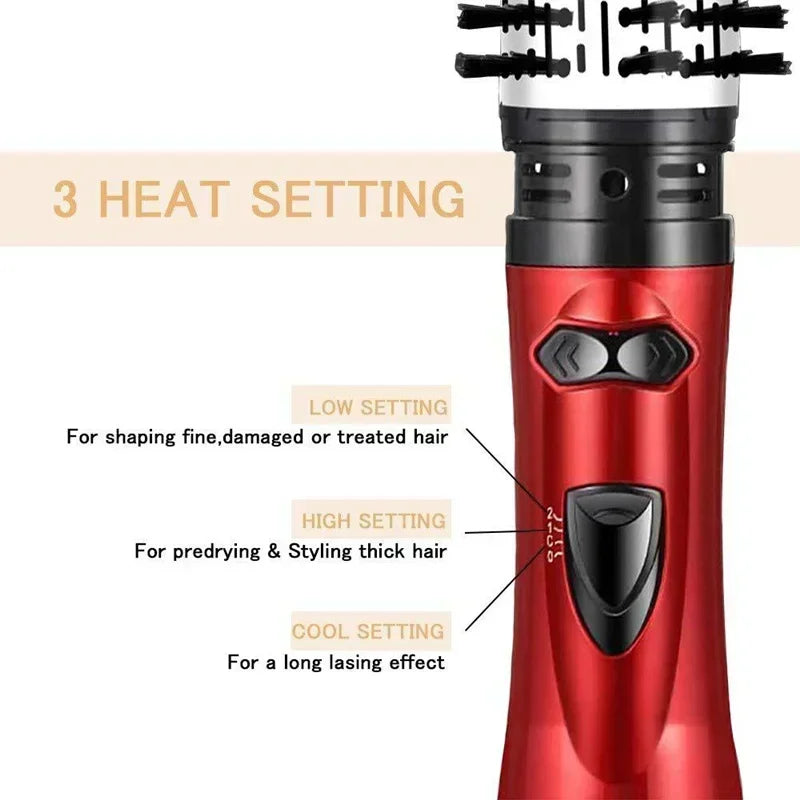 Tu cabello, Tu estilo: 3 herramientas en 1 para un acabado profesional desde casa.