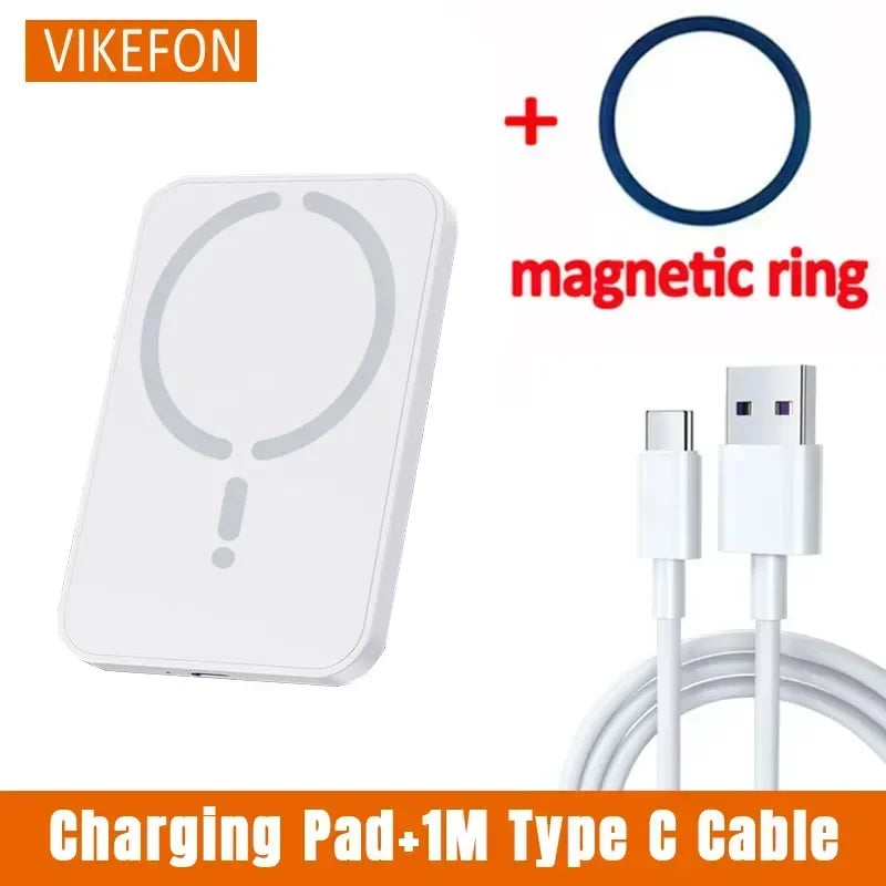 Transforma tu experiencia de carga en el coche con el Cargador Inalámbrico Magnético, Este cargador de última tecnología está diseñado para ofrecerte carga rápida, comodidad total  en todo momento. Ideal para iPhones de la serie 12 a 16
