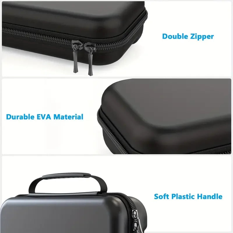 ¿Viajas con tu Nintendo Switch o Nintendo Switch OLED? ¡Hazlo con confianza y seguridad con nuestro Estuche de Transporte Duro y Portátil! Diseñado específicamente para ofrecer la mejor protección mientras mantienes todo organizado