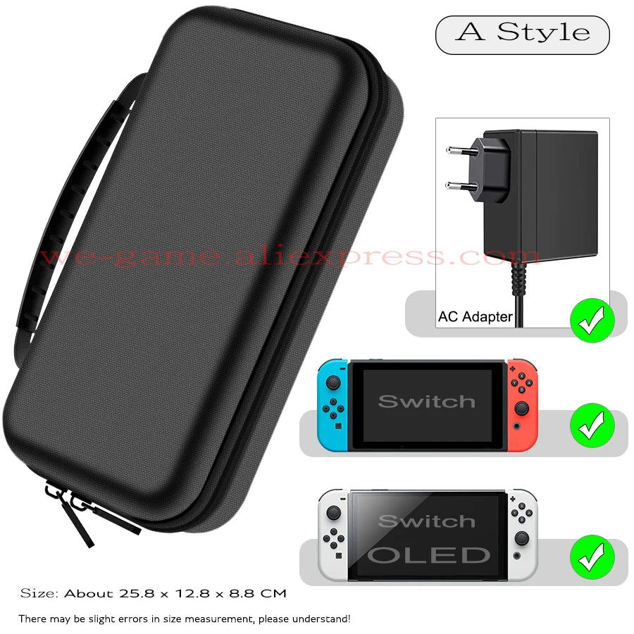Protege tu Nintendo Switch OLED en cualquier Lugar. No te preocupes de golpes o rayones.