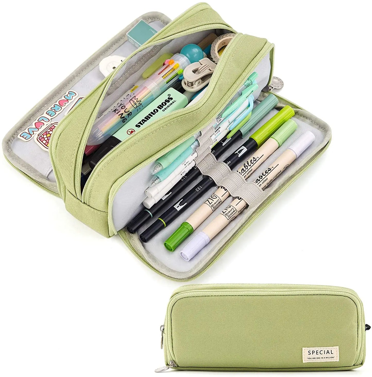 ¿Buscas un estuche espacioso, funcional y un diseño moderno con una gran variedad de colores?