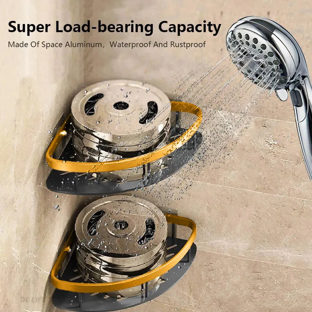 Maximiza el Espacio de tu Baño con este Elegante Estante Flotante!