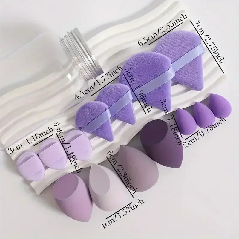 Luce un maquillaje impecable con estas esponjas de maquillaje, ideales para aplicar y mezclar productos como base, contorno, corrector y polvo. Con un diseño supersuave y una textura que se adapta perfectamente a tu piel(tenemos en diferentes colores)