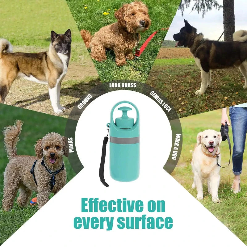 ¿Estás cansado de cargar con bolsas sucias mientras paseas a tu mascota? ¡Este Recogedor de Basura Portátil para Mascotas es la solución perfecta! Con un diseño compacto y funcional