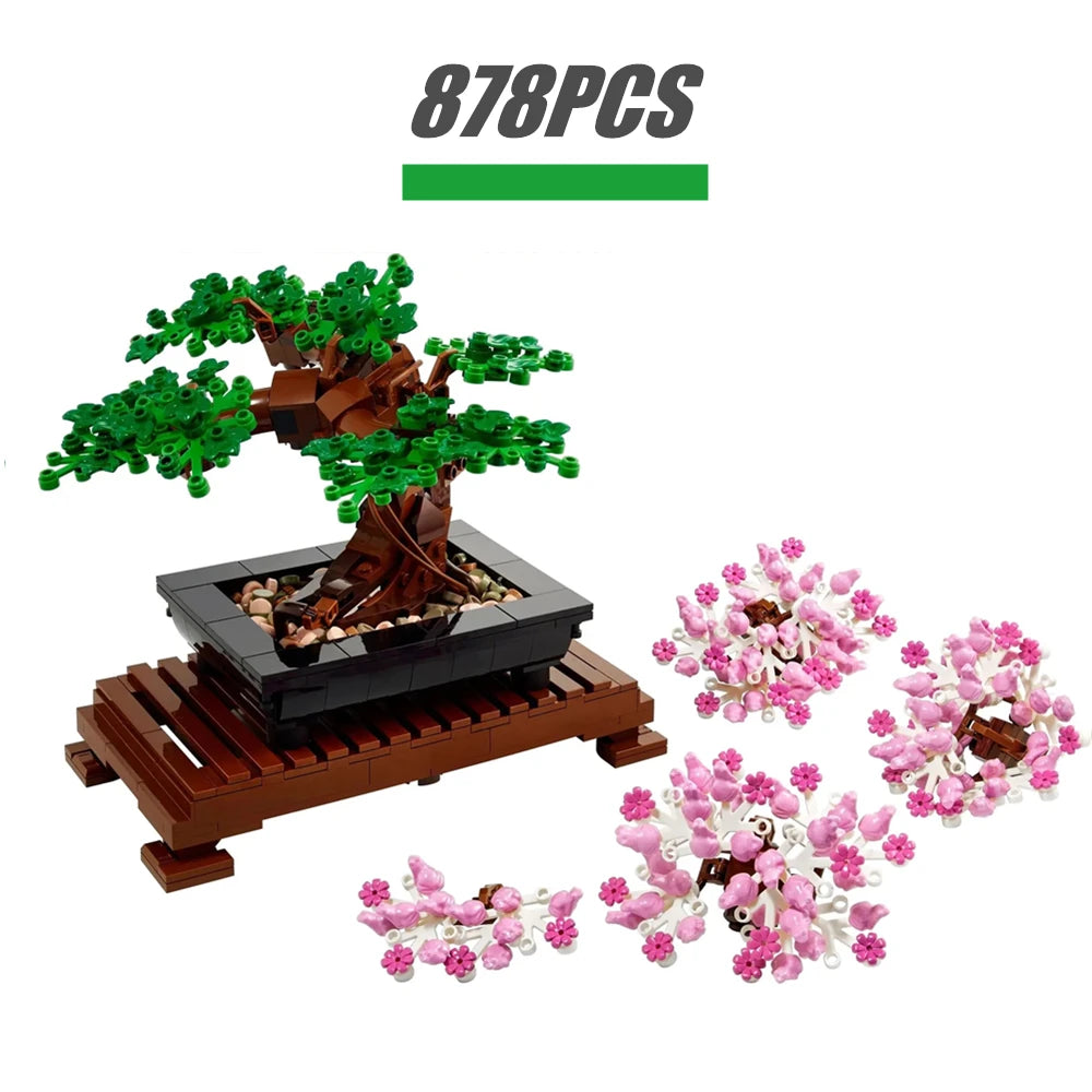 ¡Añade un toque de elegancia y creatividad a tu hogar con este ramo de orquídeas ,rosas artificiales! Este ramo no solo es una pieza decorativa, sino que también incorpora bloques de construcción, permitiendo una experiencia única al armarlo