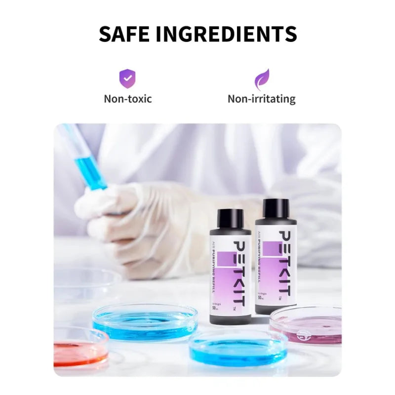 ¿Estás buscando una solución práctica y eficiente para mantener la caja de arena de tu gato limpia y sin malos olores? ¡El PETKIT Líquido de Purificación Inteligente es justo lo que necesitas!