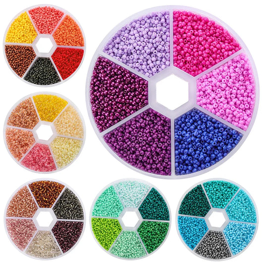 Crea tus propias Joyas con este colorido kit de cuenta DIY .Deja volar tu creatividad.