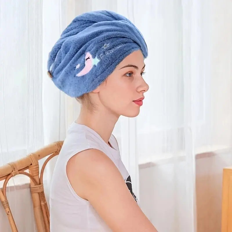 Gorro de Secado Rápido Super Absorbente - Cuida tu cabello y Ahorra Tiempo.