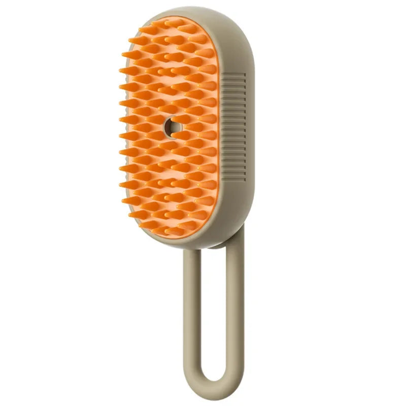 Masaje, Limpieza y Desenredo para tus mascotas con este Cepillo multifuncional.