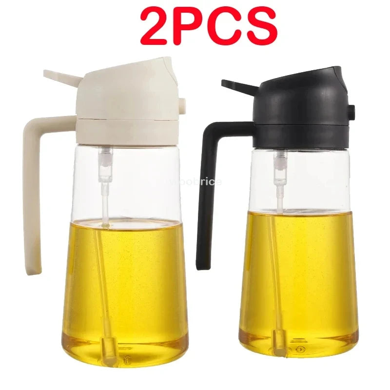 Cocina más saludable. Controla exactamente la cantidad de aceite que usas.
