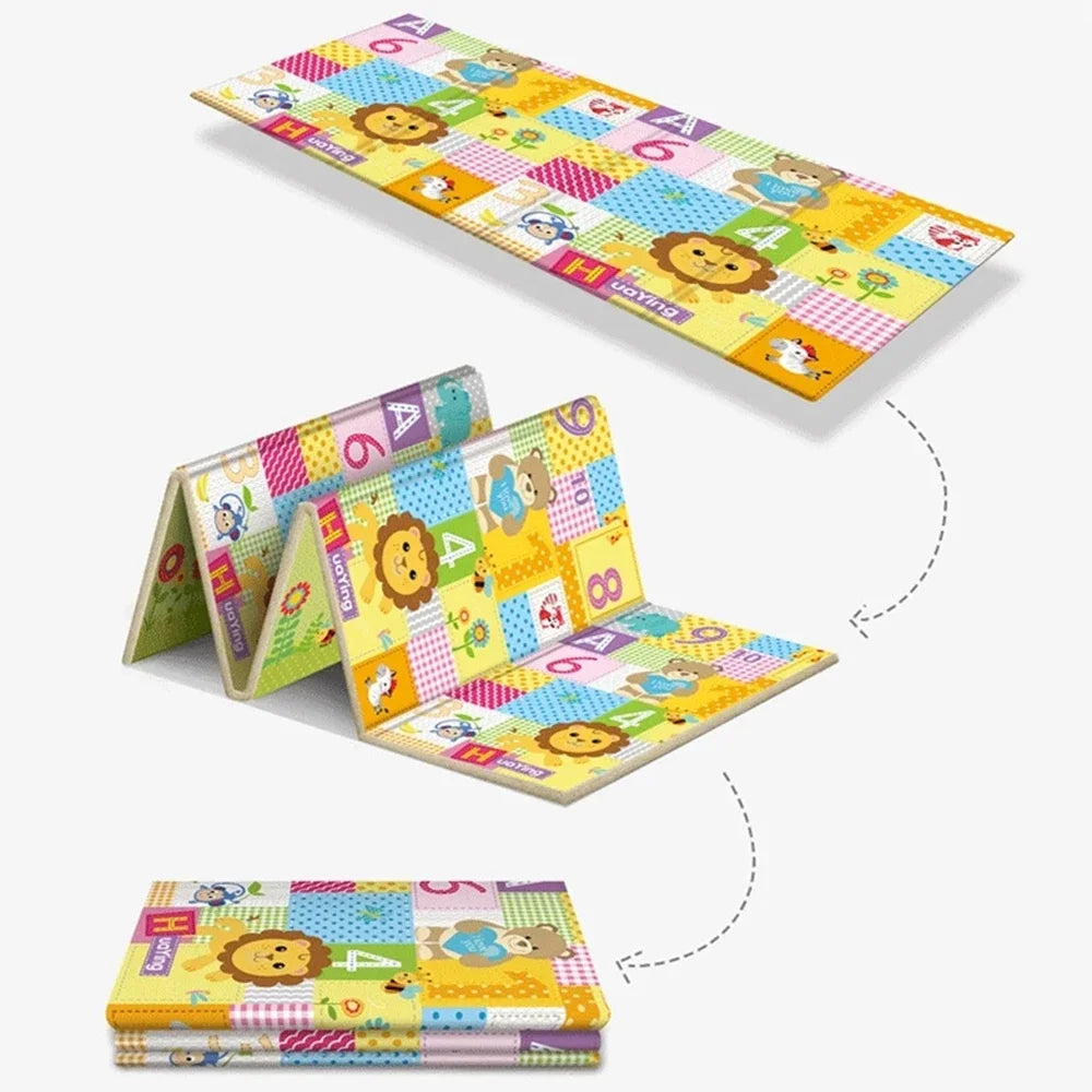 ¡Descubre el Tapete Educativo y Plegable para Bebés NO TOXICA! 180x100