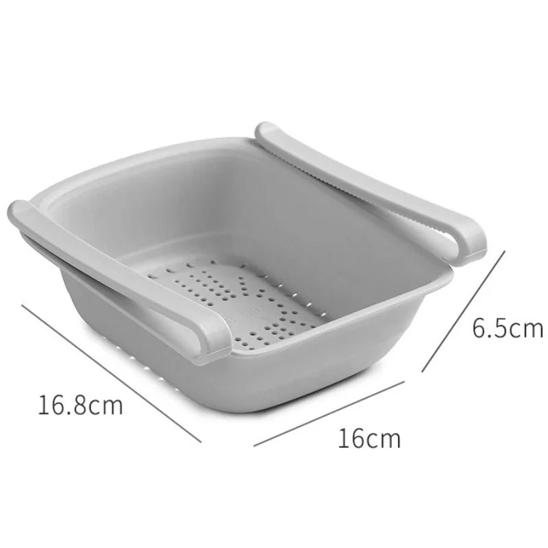 ¿Cansado del desorden en tu refrigerador? Este cajón deslizante es la solución perfecta para un mejor aprovechamiento.