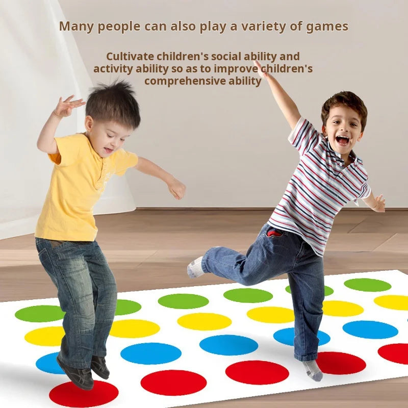 Diversión garantizada con el clásico juego de Twister!