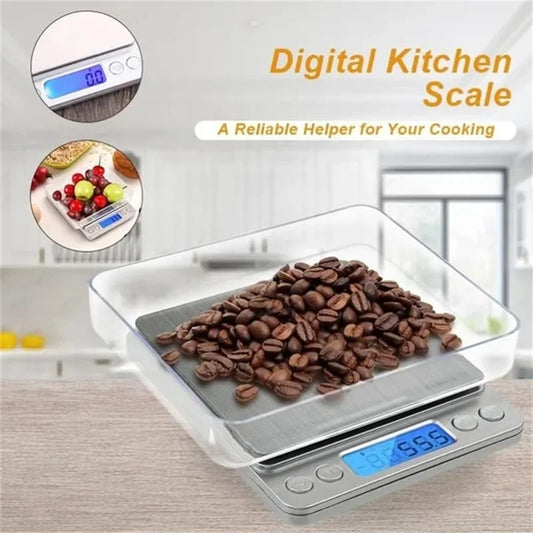 ¿Buscas una báscula precisa, compacta y versátil para tu cocina, joyería o manualidades? ¡Esta Báscula Digital de Cocina es la opción perfecta! Diseñada para ofrecerte mediciones exactas, de manera fácil y rápida