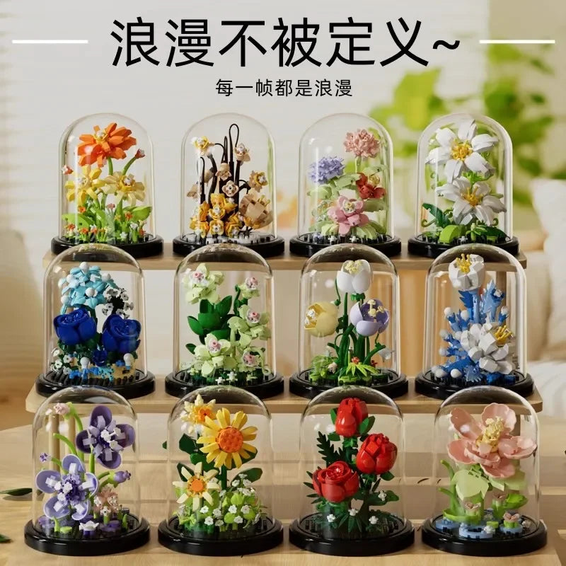 Arte, decoración y diversión en miniatura: bonsai de bloques DIY