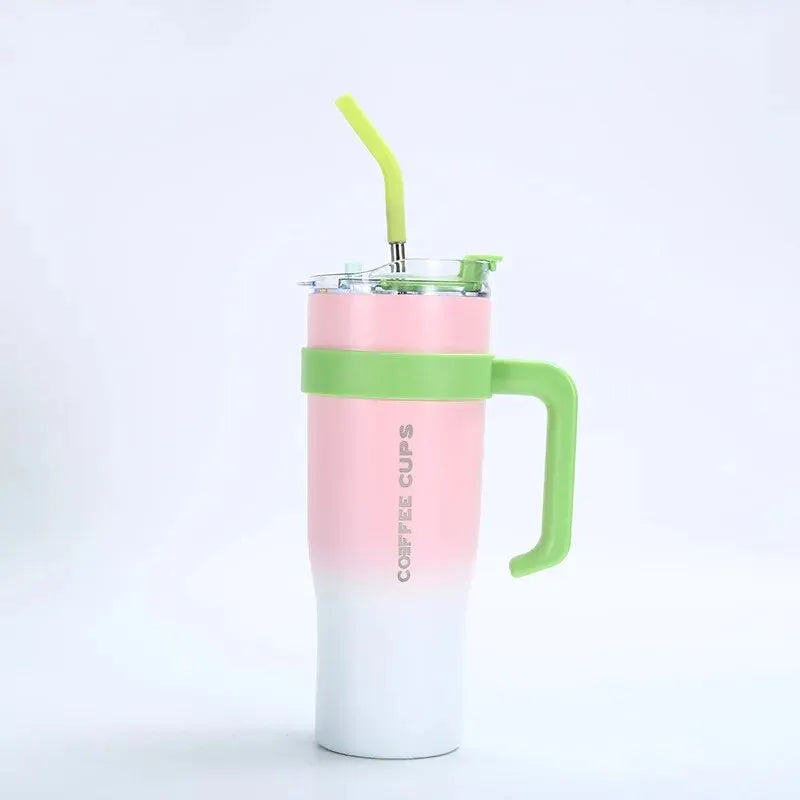 Descubre la botella deportiva perfecta, 1.2 L . Popote y Mango plegable.