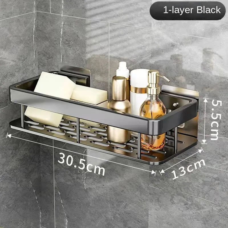 Maximiza el Espacio de tu Baño con este Elegante Estante Flotante!