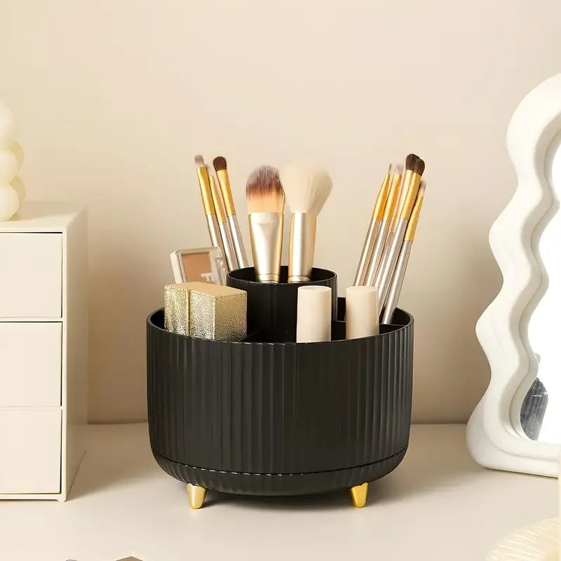 Orden, Estilo y Acceso Rápido a tu Maquillaje con este organizador Giratorio.