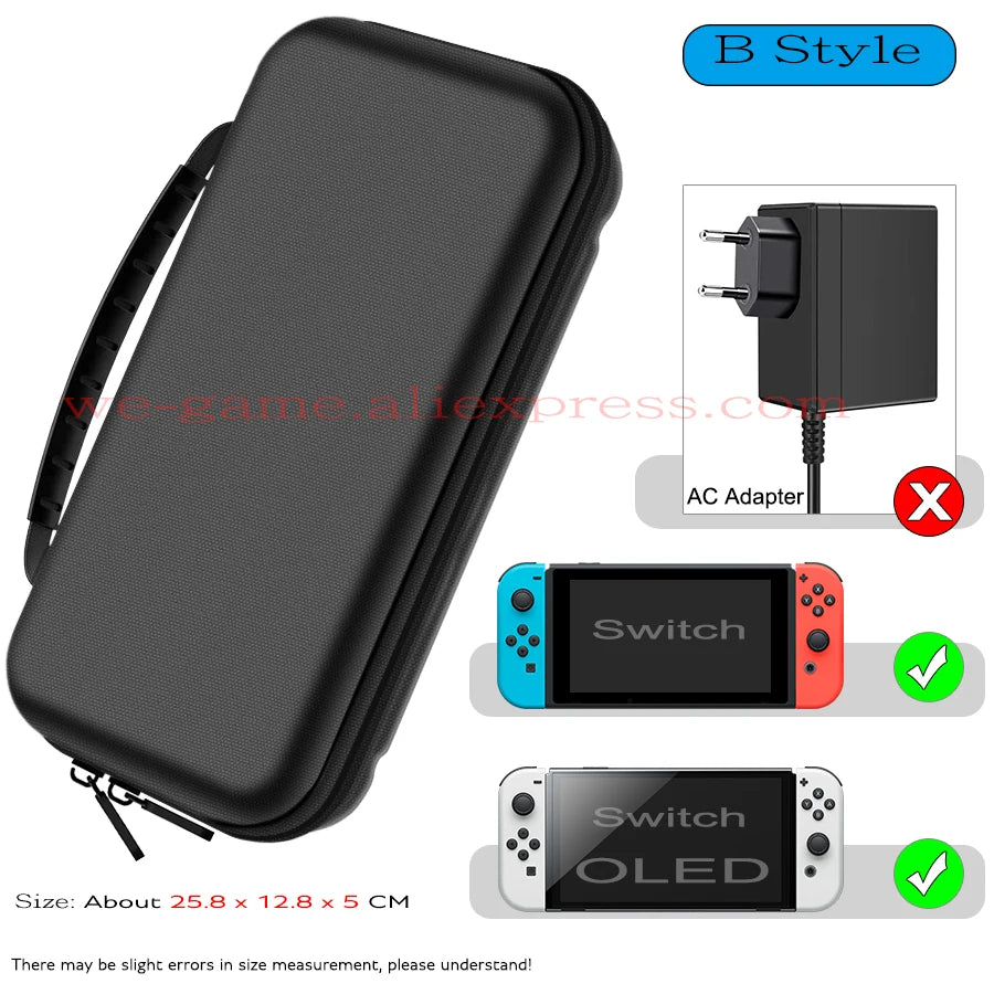 Protege tu Nintendo Switch OLED en cualquier Lugar. No te preocupes de golpes o rayones.